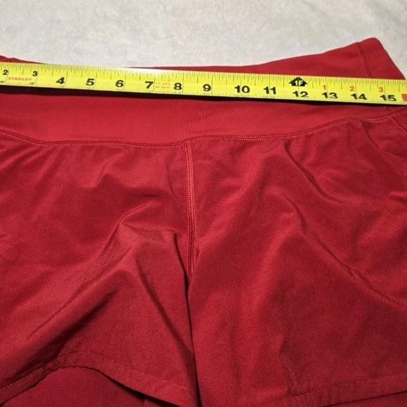 lululemon Women’s Size 8 Red Athletic Skort Built-In Shorts - Picture 9 of 13
